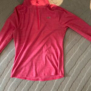 Under Armour Vibrant Pink Half-Zip Top